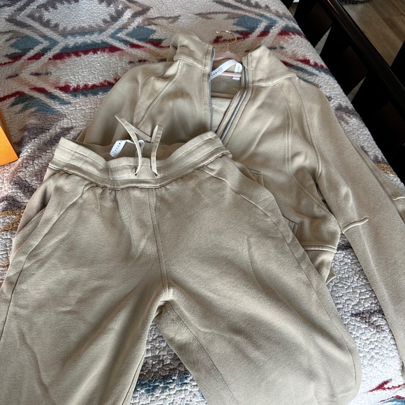 lululemon athletica Tops - LuLulemon Scuba 3/4 zip hoodie with matching pants